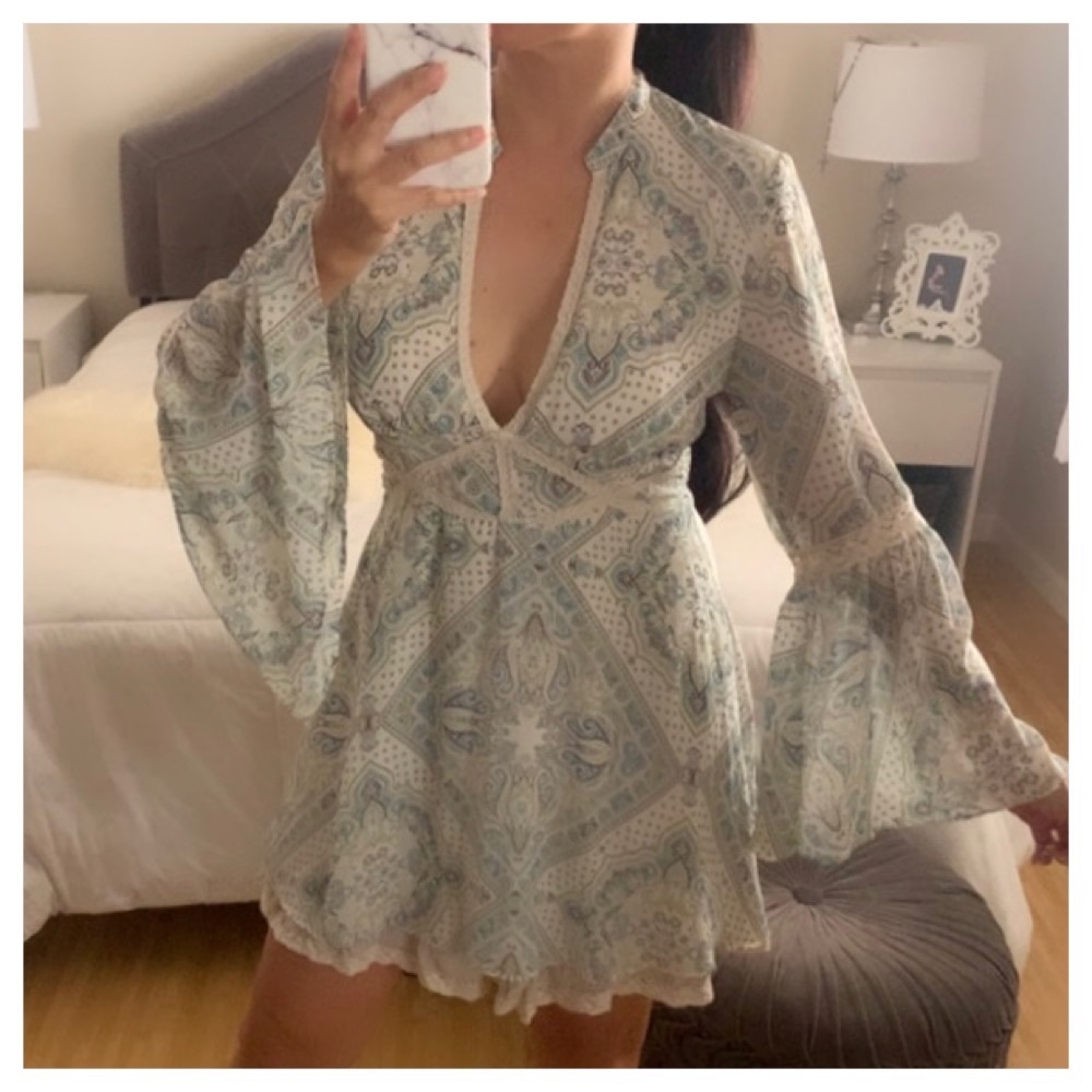 FREE PEOPLE Moonlight Bay Dress